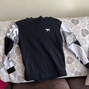 Pink hoodie sweatshirt